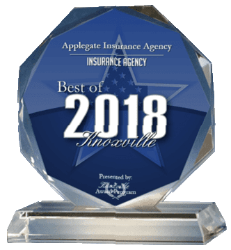 Award - Applegate Insurance Agency - Best of 2018 Knoxville -